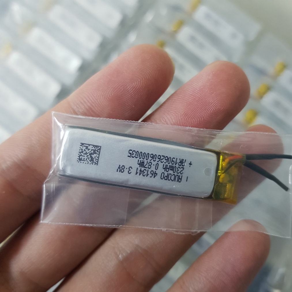 Pin 3.7v 230mAh 41x13x4.6MM 461341 Hãng AUCOPO chế đồ DIY siêu tiện Pin 3.8V - Shop Huyền Trang