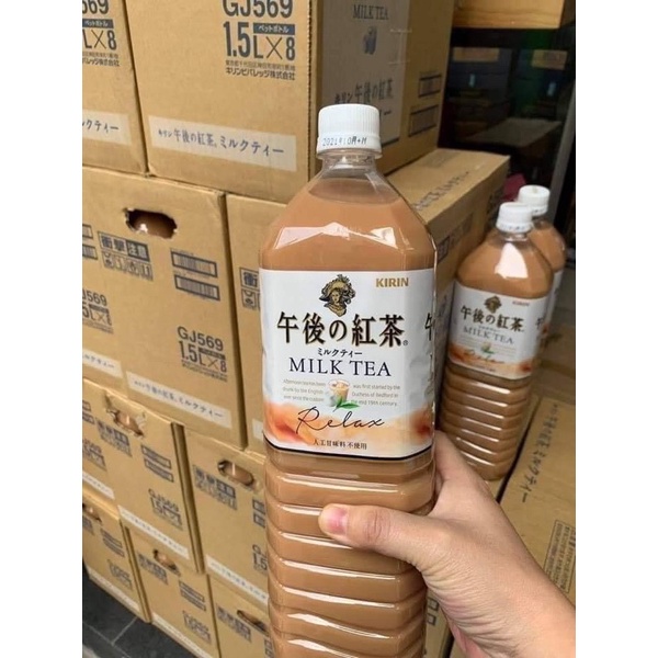 Trà sữa Milk Tea Kirin 1500ml Nội Địa Nhật Bản