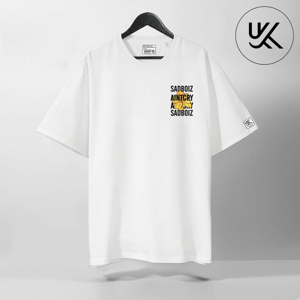 Áo Thun Tay Lỡ SADBOIZ, Form rộng oversize, áo phông unisex, chất liệu Cotton Thái - KKIM Shop
