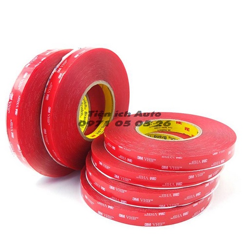 Cuộn băng dính 2 mặt 3M cường lực siêu dính | tienich_auto