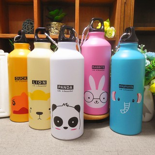 Bình giữ nhiệt inox hình thú cute 500ml