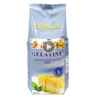 100g bột Gelatine Đức làm kẹo chip chip, bánh (tách lẻ từ gói to 1kg như ảnh)  - Sức Khỏe Vàng