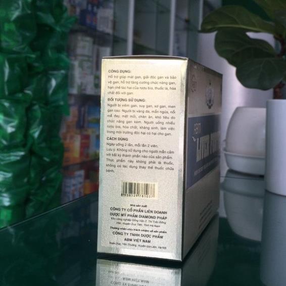 Liver Forte ABM – Hỗ trợ giải độc và tăng cường chức năng gan (Hộp 30 viên)