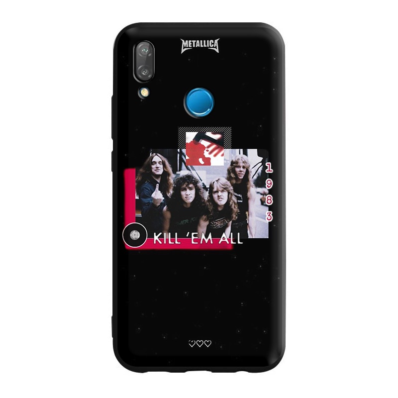 Ốp Điện Thoại Silicon Dẻo In Hình Nhóm Nhạc Sna METALLICA Cho Samsung Galaxy A20/A20S/A30/A30S/A10/A10S