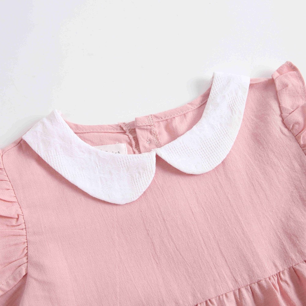 Đầm Sanlutoz Màu Hồng Dành Cho Bé Gái