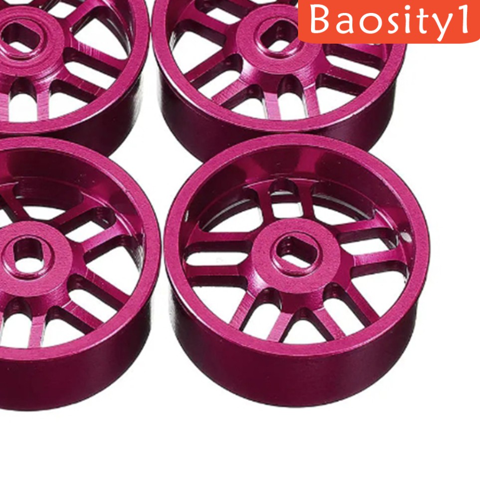 Set 4 Bánh Xe Thay Thế Chuyên Dụng Cho Xe Điều Khiển WLtoys K969 K979 k989 Tỉ Lệ 1 / 28