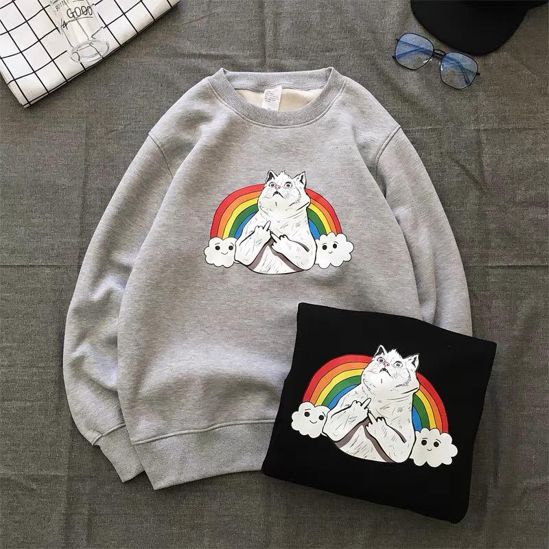 SWEATER GẤU CẦU VỒNG