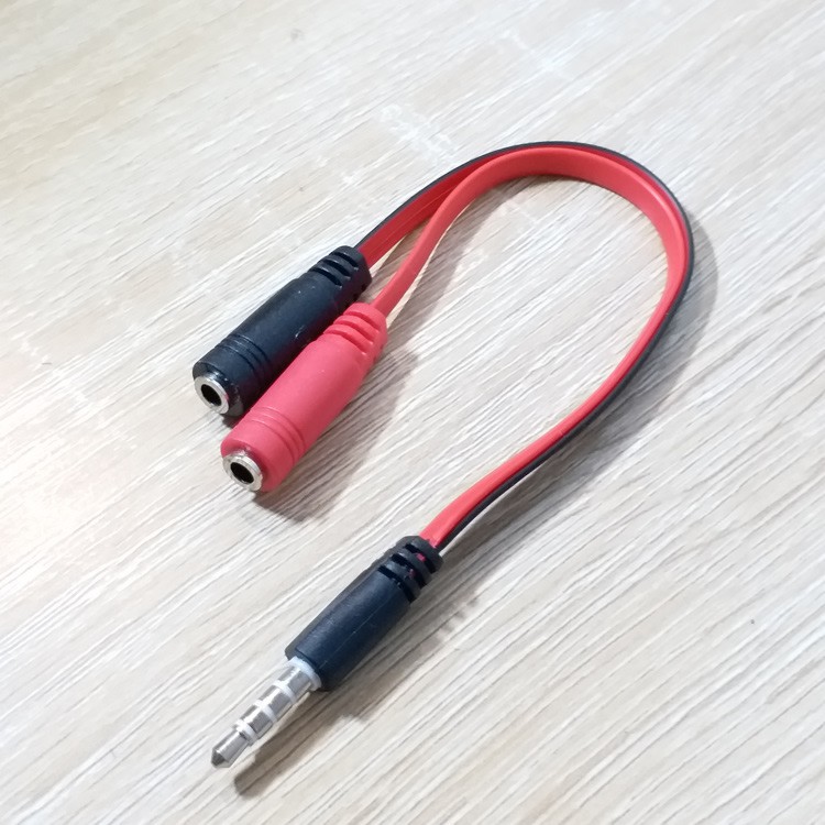 Cable cáp chia ra nghe và nói dùng cho laptop