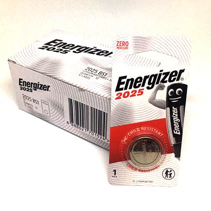 Pin CR2025 Energizer vỉ 1 viên cao cấp chính hãng