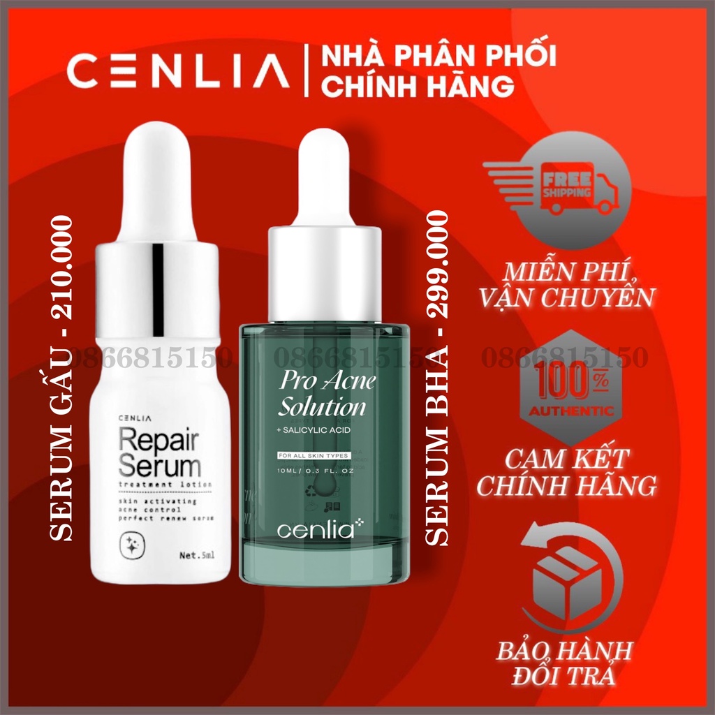 Serum rễ cây mật gấu CENLIA 🔥[ CHÍNH HÃNG ]🔥 trả lại làm da mịn màng sạch mụn, không để lại sẹo thâm