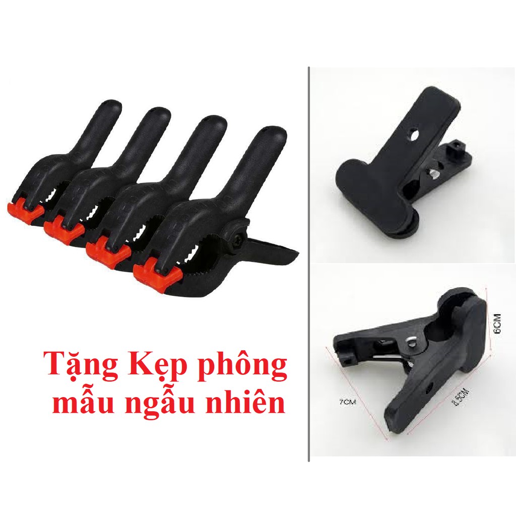 Khung treo phông chữ U (2m x 2m1) TẶNG Túi + 4 Kẹp phông chuyên dụng