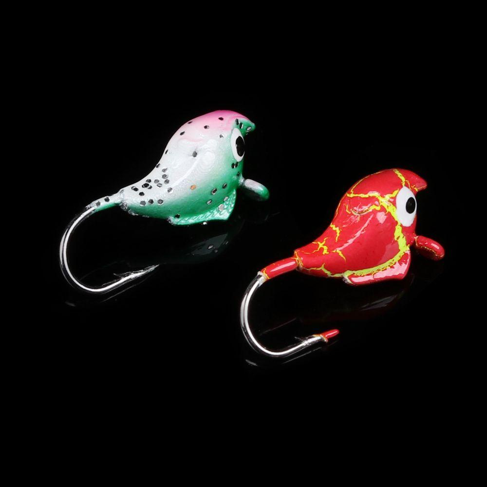 MYRONGVN Mồi Câu Cá Mùa Đông Nhân Tạo Cứng Gắn Móc Câu Tiện Dụng