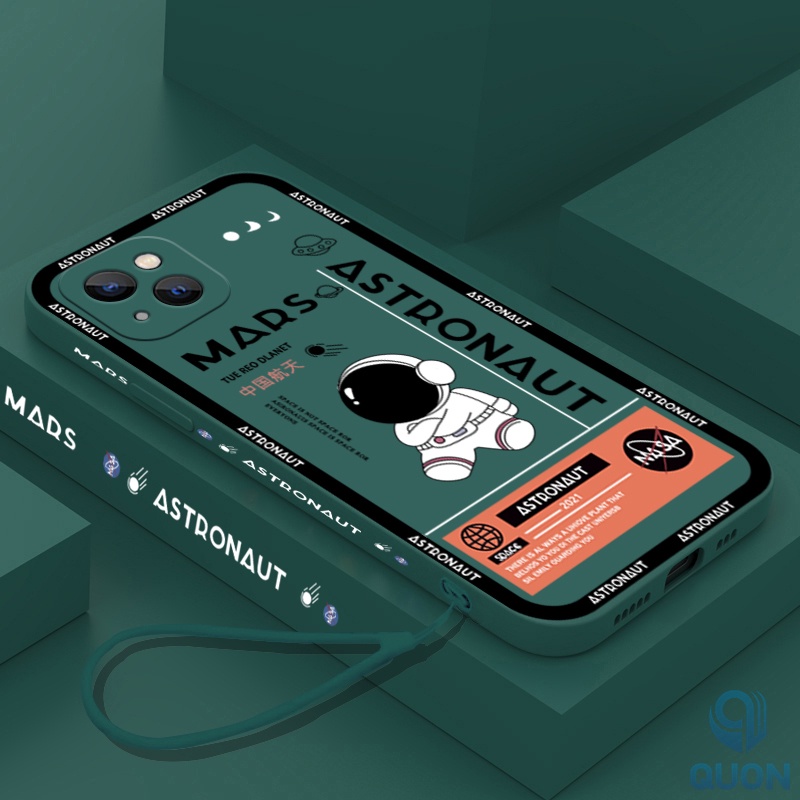 Ốp lưng iphone  thương hiệu thời thượng phi hành gia Nasa ốp điện thoại lưng chống sốc silicon ốp Cho  iPhone 12 13 Pro max 12mini 13mini 12pro 13pro