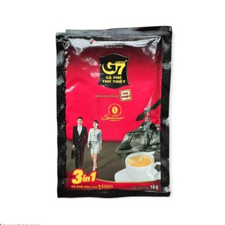 Cà phê sữa hoà tan Trung Nguyên G7 3in1 1 gói lẻ
