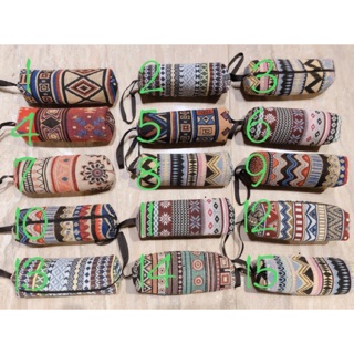 Hộp bút cú - thổ cẩm