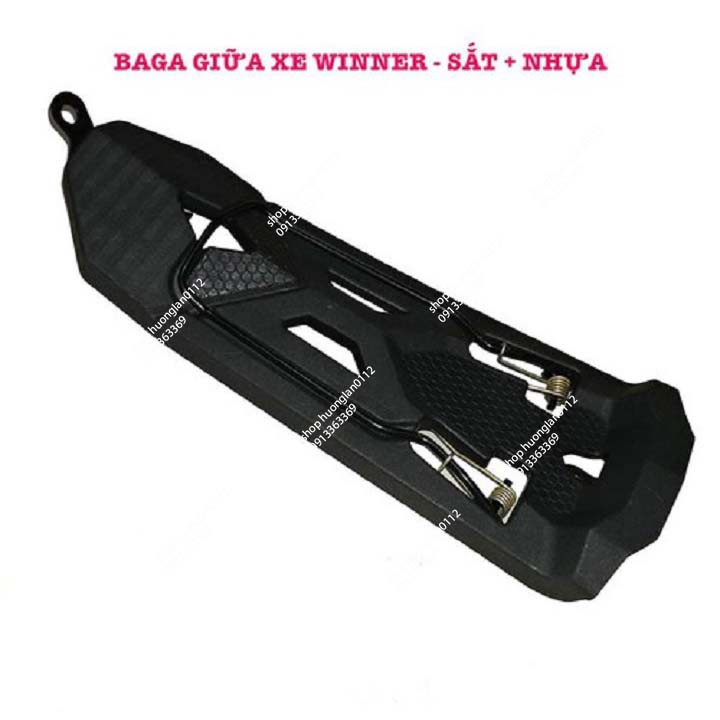 ( Hàng Chất, giá tốt ) Baga Nhựa Lượn Giữa xe máy Winner 150