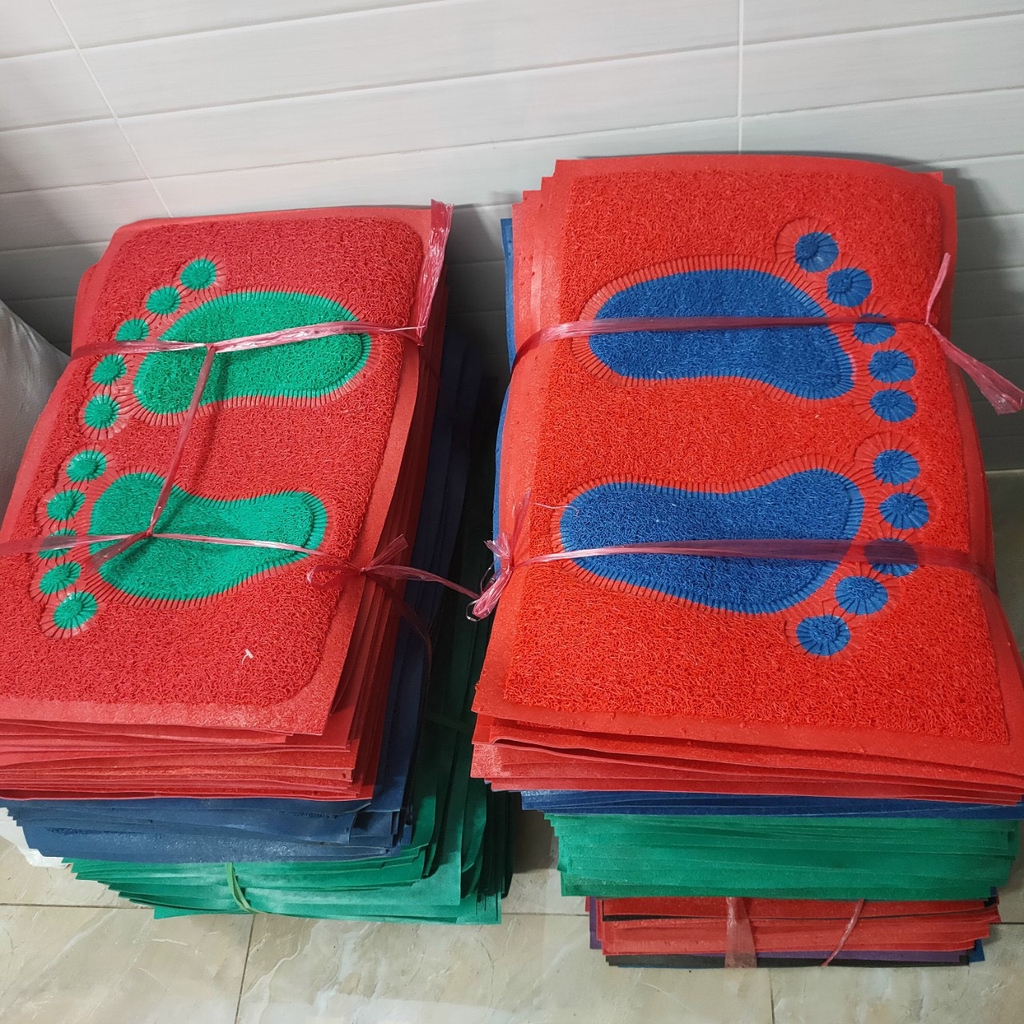Thảm Nhựa Đàn Hồi Chống Trơn Trượt Có Khả Năng Giữ Bụi Hiệu Quả
