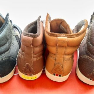 giầy boot nam da thật