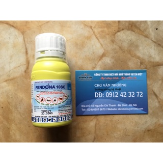 Thuốc diệt muỗi FENDONA 10SC (50ml) không mùi của Đức