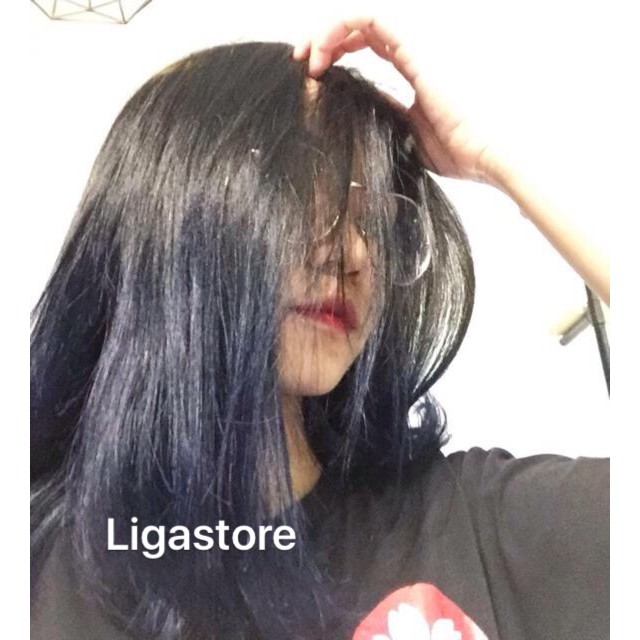 FREESHIP 99K TOÀN QUỐC_Thuốc nhuộm tóc xanh dương đen + tặng kèm trợ dưỡng - Ngọc Khuê Shop | BigBuy360 - bigbuy360.vn