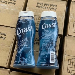 Sữa tắm gội 2 in 1 coast 532 ml