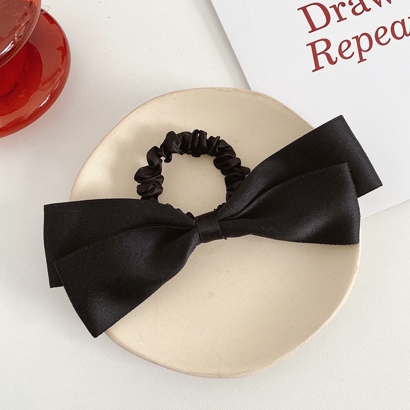 Dây cột tóc đính nơ xinh xắn dành cho nữ