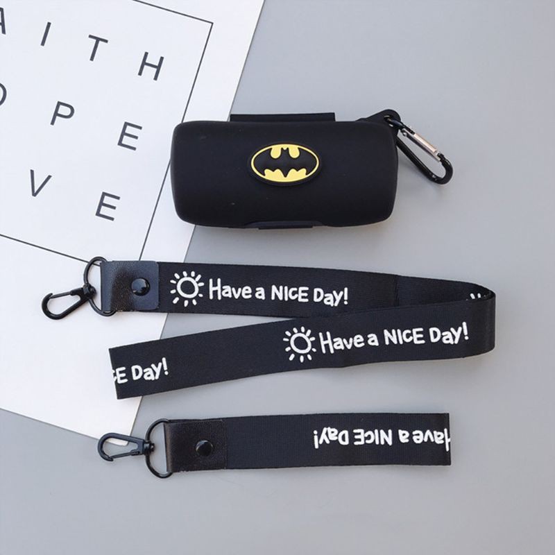 Hộp đựng tai nghe Bluetooth silicon họa tiết hoạt hình dễ thương