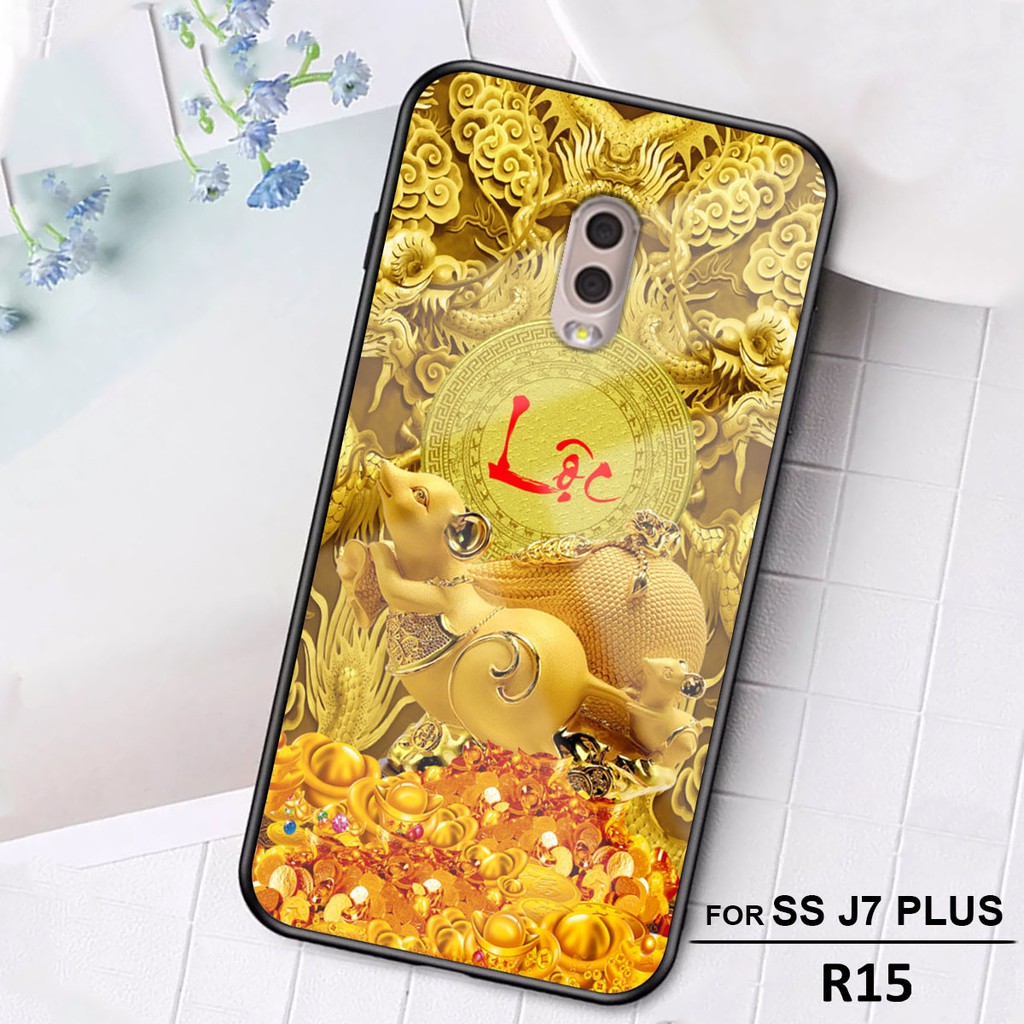 Ốp kính cường lực SAMSUNG J7 PLUS Ốp điện thoại cao cấp  Son Store68