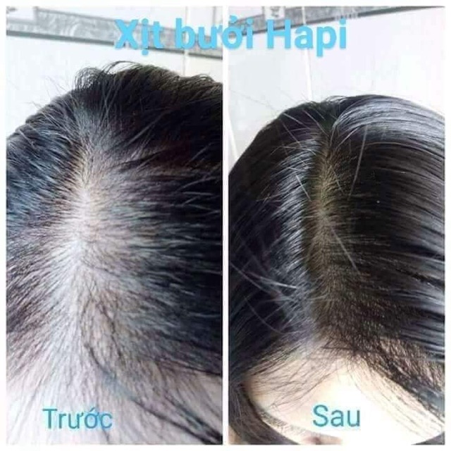 Xịt bưởi Hapi, kích thích mọc tóc, giúp giảm sơ rối, gãy rụng, trị gàu, cho mái tóc bóng mượn, chai 100ml | BigBuy360 - bigbuy360.vn