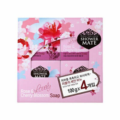 Xà bông dưỡng da Shower Mate Rose & cherry Blossom