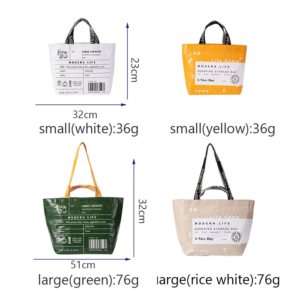 Túi mua sắm bằng nylon thân thiện với môi trường có thể giặt được