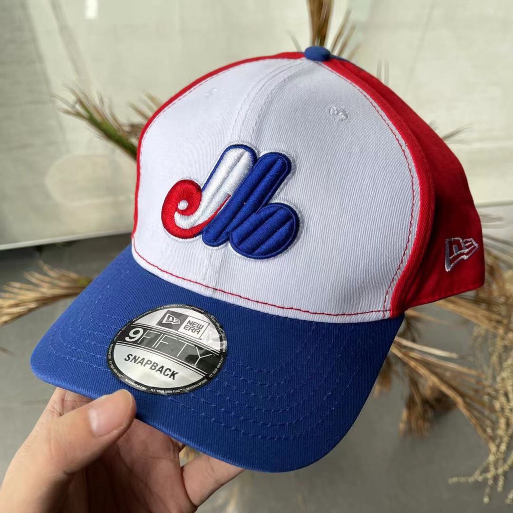 Mũ Lưỡi Trai Thể Thao Mlb Montreal Expos Có Thể Điều Chỉnh Dành Cho Nam Nữ