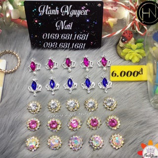 Đá Hình Vương Miện, mặt trời set 4 viên