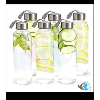 Combo 10 chai thủy tinh nắp dây 300ml-500ml