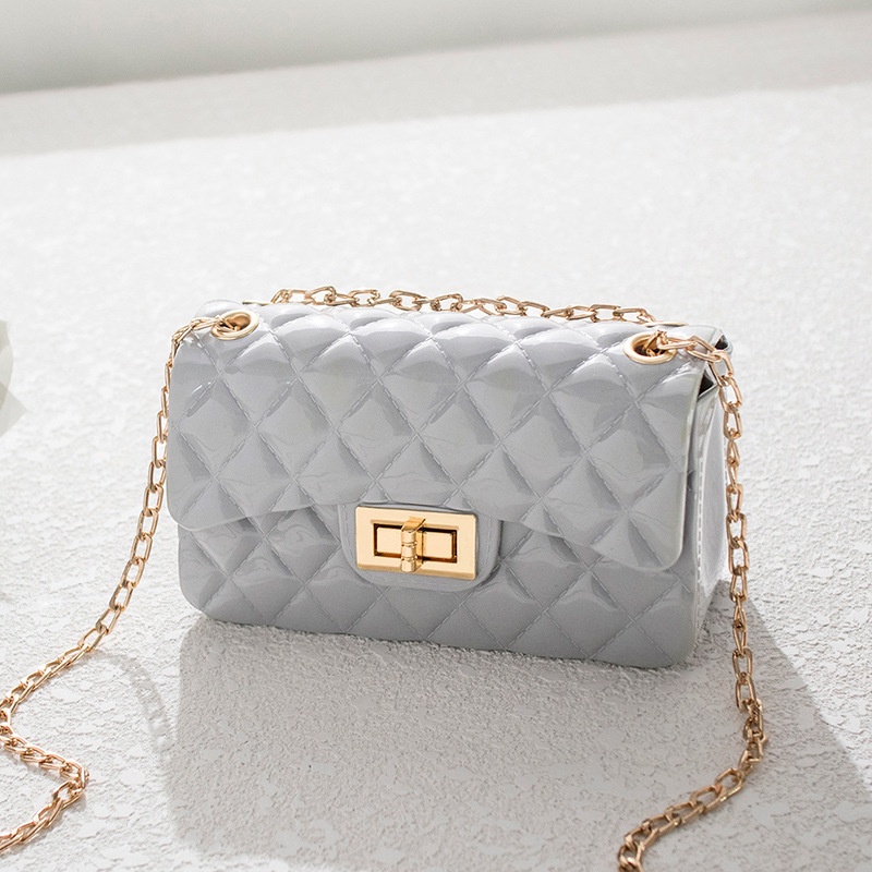 Túi Đeo Chéo Mini Phối Dây Xích Thiết Kế Nhỏ Nhắn Thời Trang Cao Cấp Cho Nữ