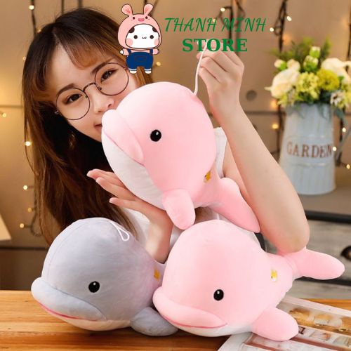 Gấu Bông Cá Heo Nhỏ - Gấu Bông Cá Heo Mini THANH MINH STORE
