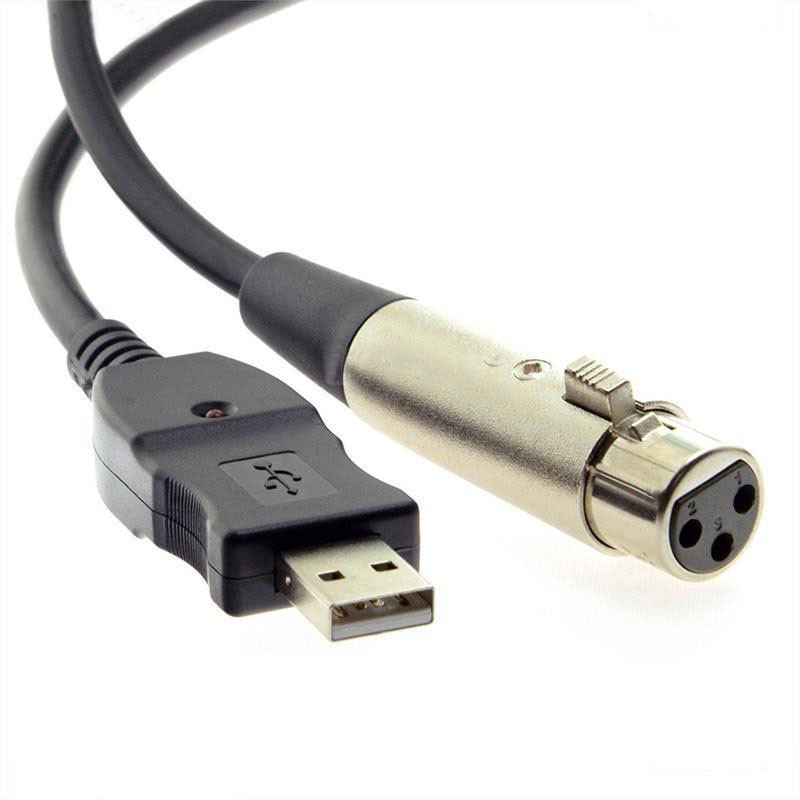 Cáp Chuyển Đổi Từ Cổng Usb Sang Cổng XLR Dài 3m