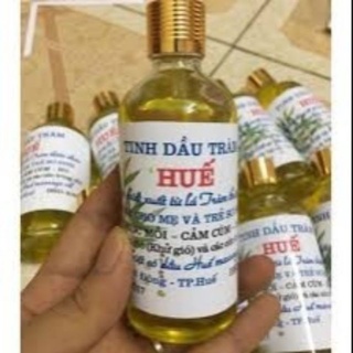 Tinh dầu tràm huế nguyên chất lọ tròn 100ml