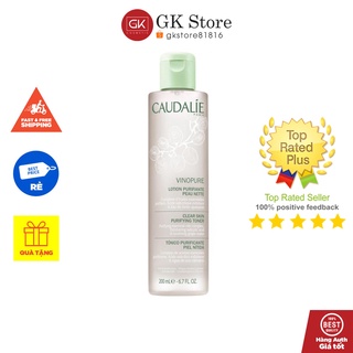 Nước Hoa Hồng Dành Cho Da Thường Đến Dầu - Caudalie Vinopure Purifying Toner 200ml