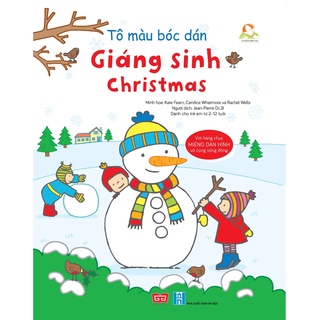 Sách - Tô màu bóc dán (bìa mềm)