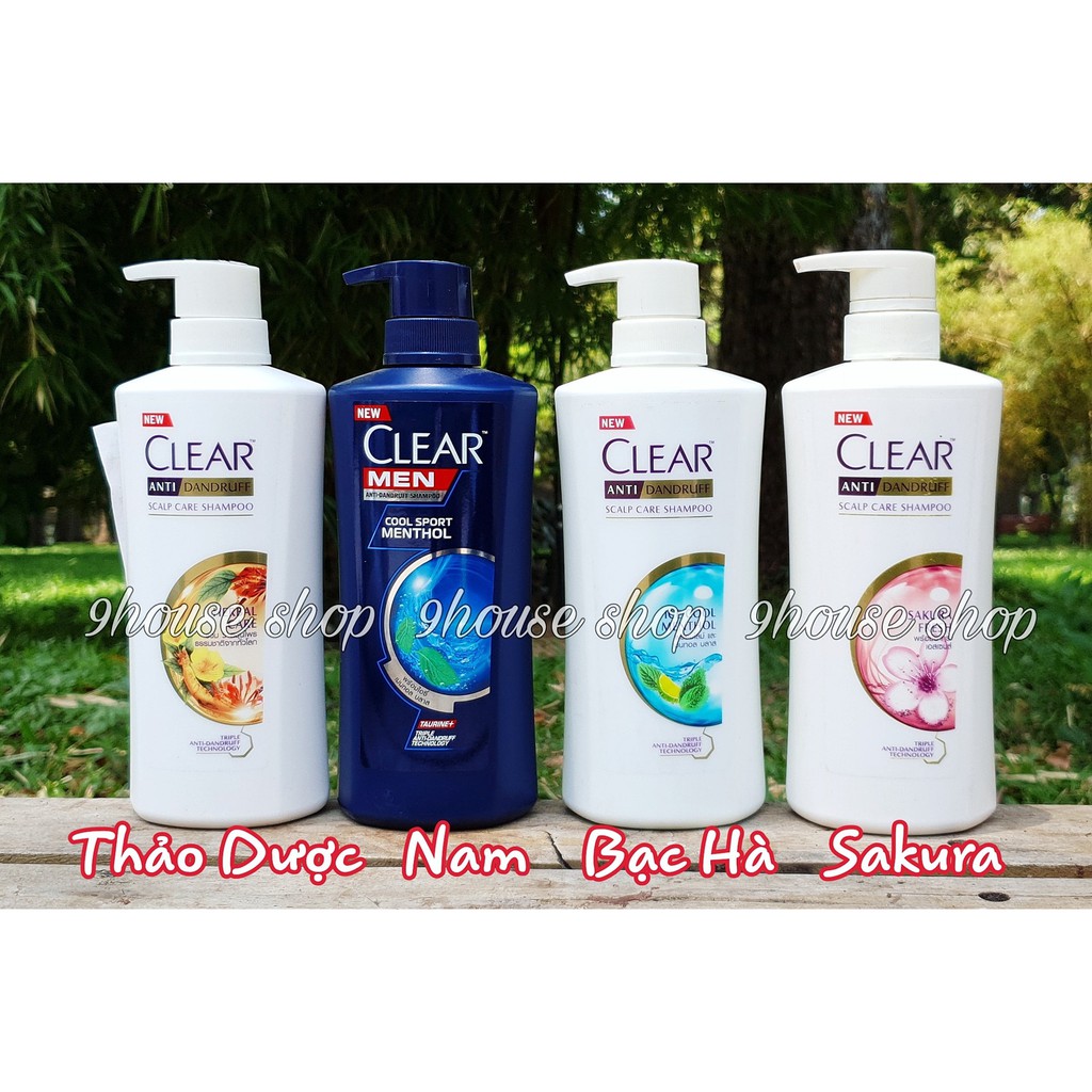 01 Chai DẦU GỘI CLEAR Thái Lan 450ml