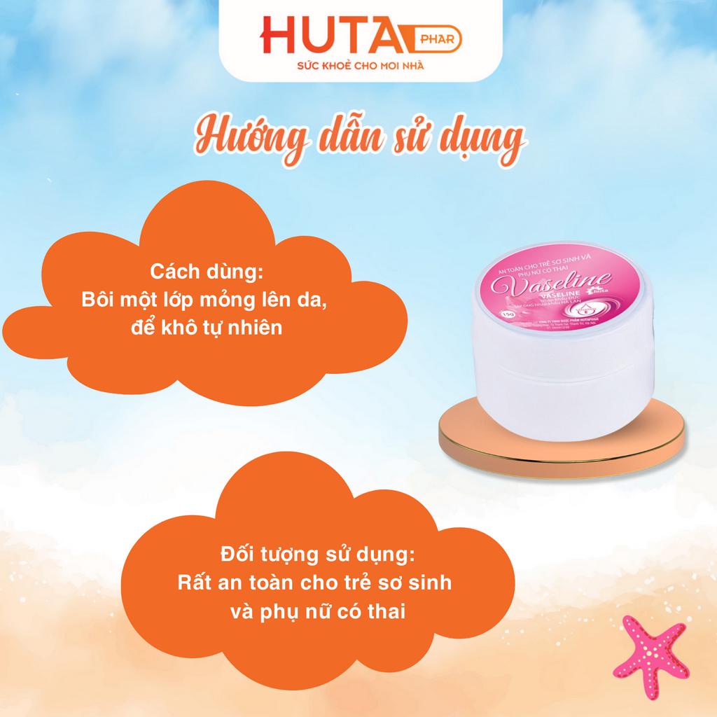 Sáp dưỡng môi hồng xinh - Vaseline 15g- HUTA, cho đôi môi luôn căng mọng tràn sức sống
