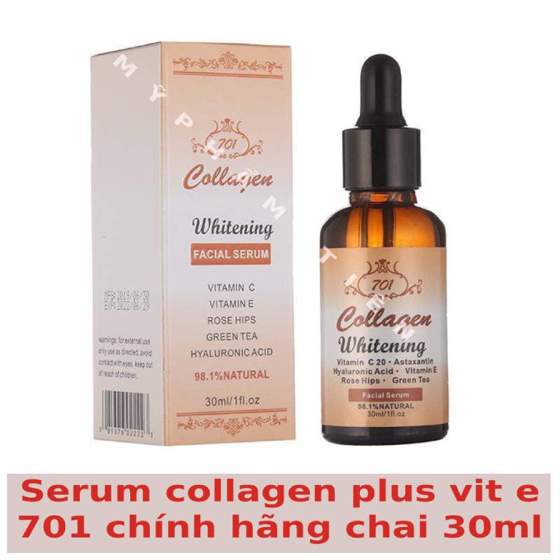 Serum collagen plus vit e 701 chính hãng chai 30ml