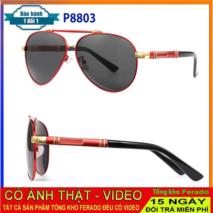 Kính Râm Thời Trang Nam Nữ P8803 Tròng Phân Cực