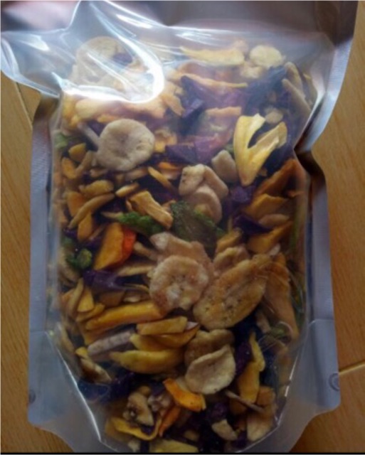 0.5kg mít vụn, thập cẩm vụn, chuối nguyên zip bạc | BigBuy360 - bigbuy360.vn
