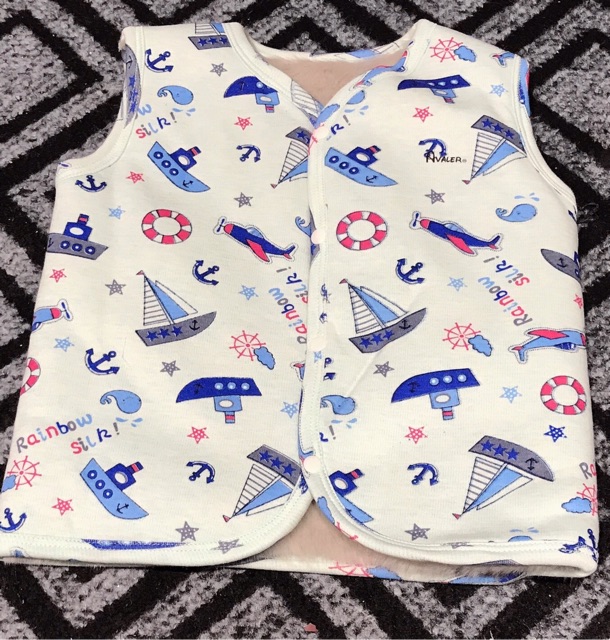 Áo Gile lót lông Avaler siêu ấm cho bé