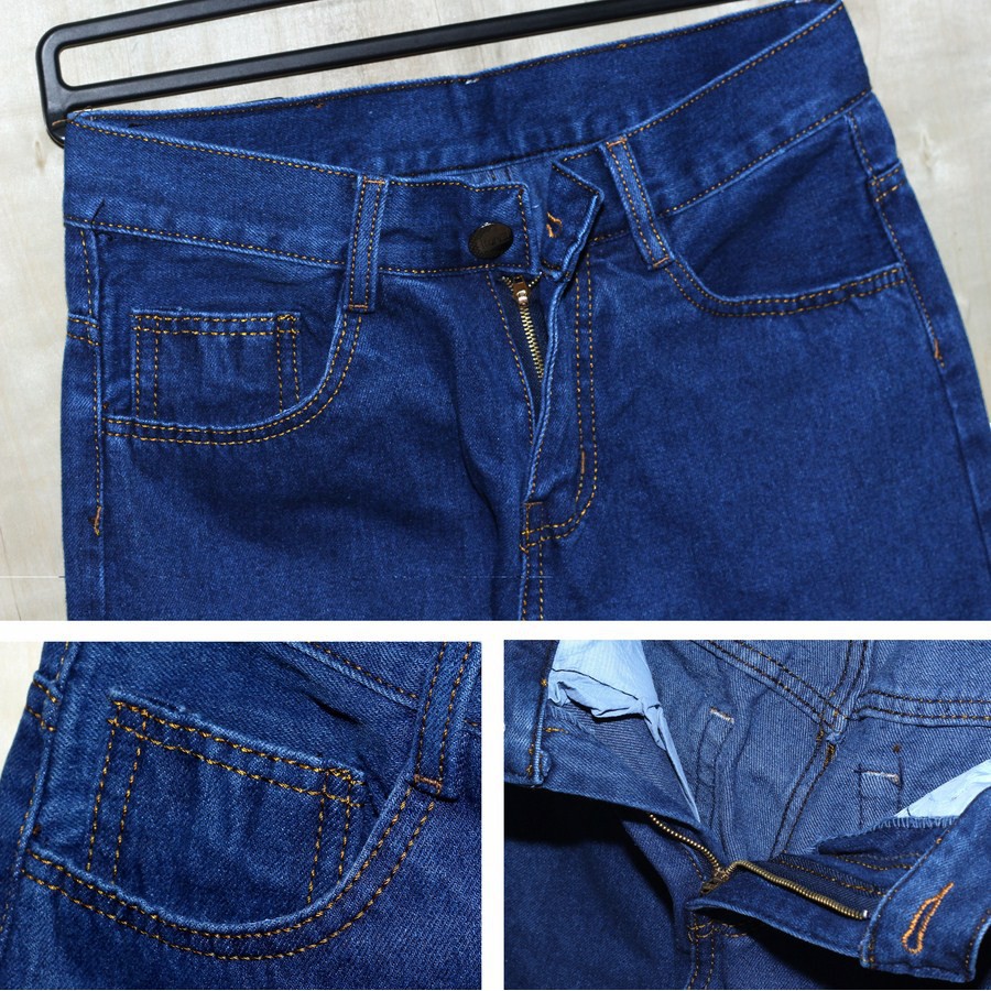 Quần jean nam j12 ống suông | BigBuy360 - bigbuy360.vn