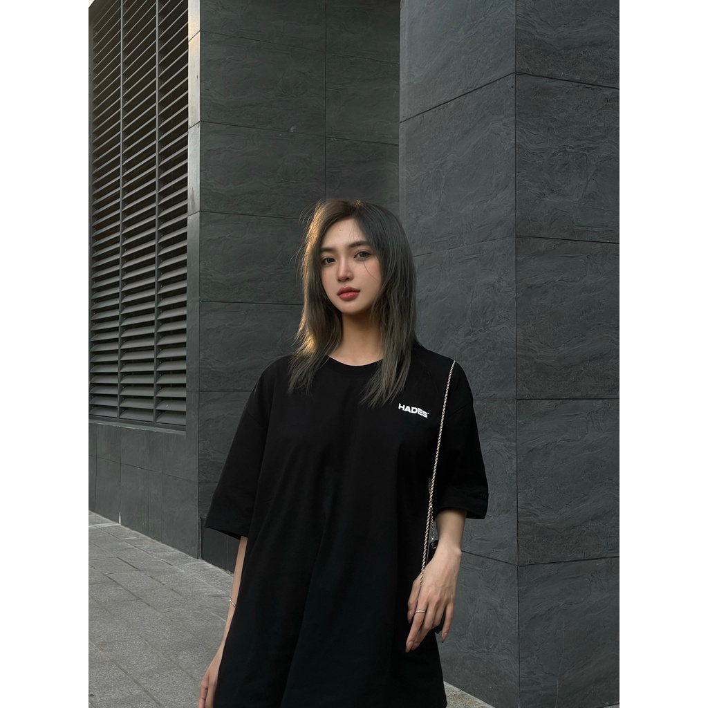 Áo Thun Tay Lỡ Unisex RESILENT CITY 100% Cotton HADES Brand Chính Hãng