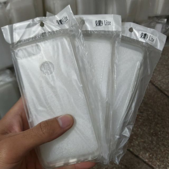 Bộ 3 chiếc ốp silicon huawei honor 9 lite trong suốt (loại A)