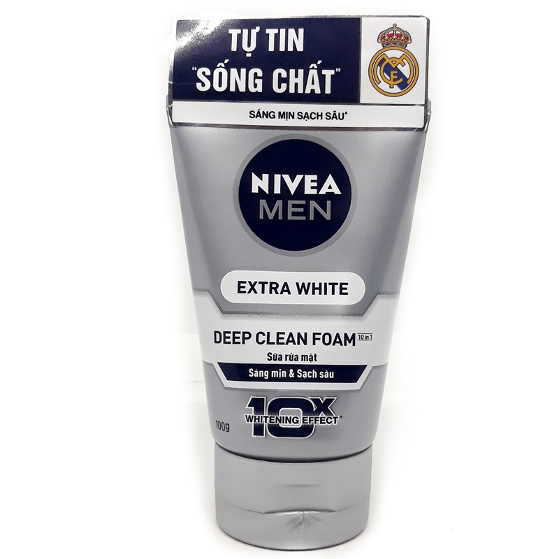 Sữa Rửa Mặt nivea For Men 100g ( mẫu cũ )